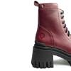 Altercore - Lacerta Vegan Bottes de plateforme - Bordeaux rouge Product image